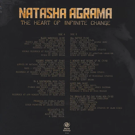 Natasha Agrama - The Heart Of Infinite Change