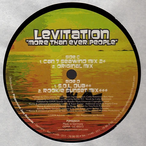 Levitation - More Than Ever People