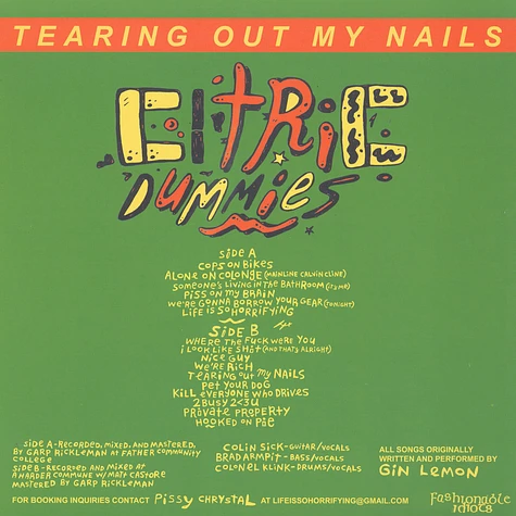 Citric Dummies - Tearing Out My Fails
