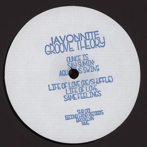Javonntte - Groove Theory