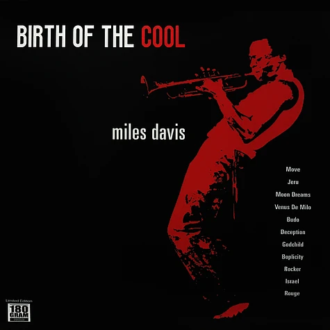 Miles Davis - Birth Of The Cool Red Vinyl Edition