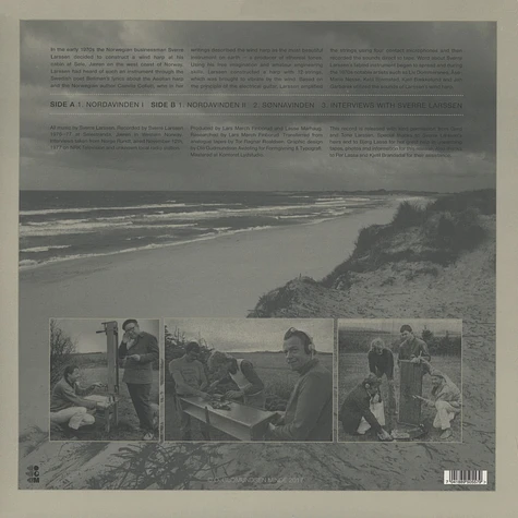 Sverre Larssen - Wind Harp Recordings 1976-1977