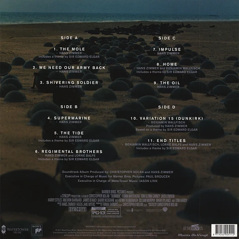 Hans Zimmer - Dunkirk Black Vinyl Edition