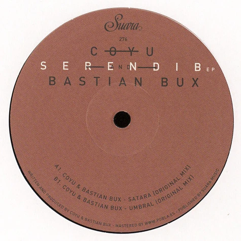 Coyu & Bastian Bux - Serendib EP