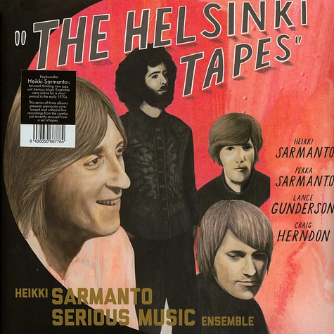 Heikki Sarmanto Serious Music Ensemble - The Helsinki Tapes Volume 1 Black Vinyl Edition