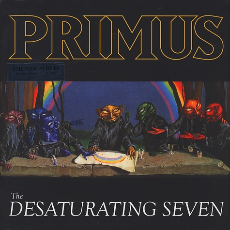 Primus - The Desaturating Seven Clear With Rainbow Splatter Colored Vinyl Edition