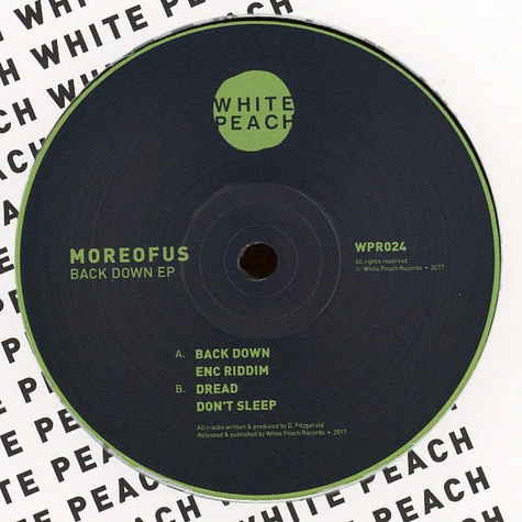 Moreofus - Back Down EP