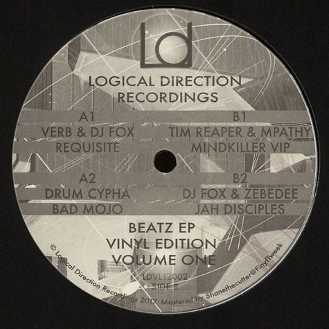 V.A. - Beatz EP Vinyl Edition Volume One