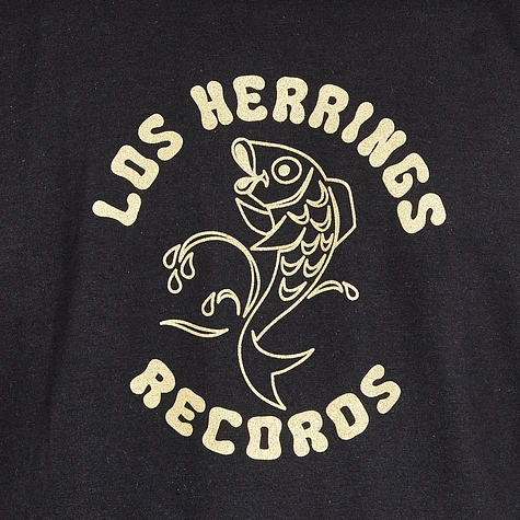 Chopped Herring Records - Los Herrings Records T-Shirt