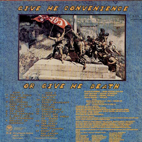 Dead Kennedys - Give Me Convenience Or Give Me Death