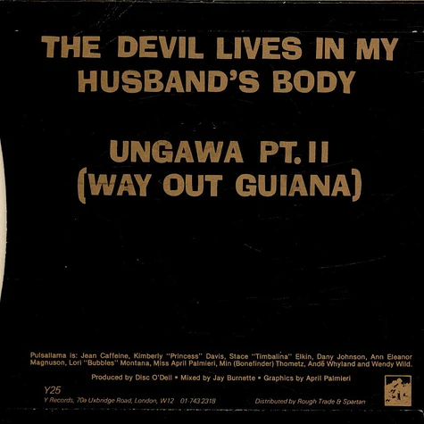 Pulsallama - The Devil Lives In My Husband's Body