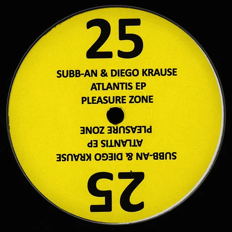 Subb-an & Diego Krause - Atlantis EP
