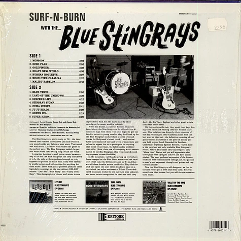 Blue Stingrays - Surf-N-Burn