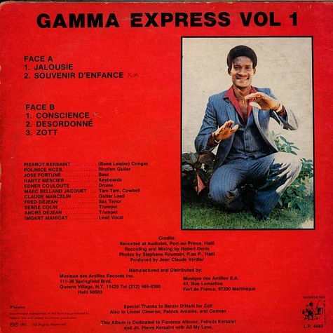 Gamma Express - Vol 1