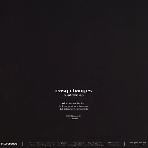 Easy Changes - Australia EP