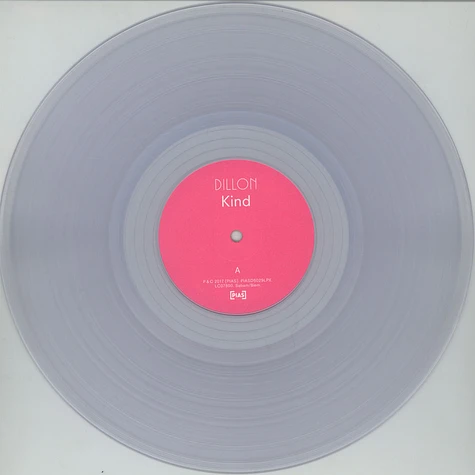 Dillon - Kind Clear Vinyl Edition