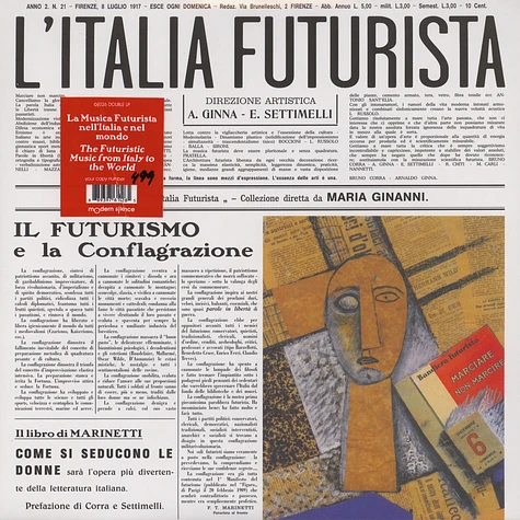 F.T. Marinetti - Futurism On The Gramophone