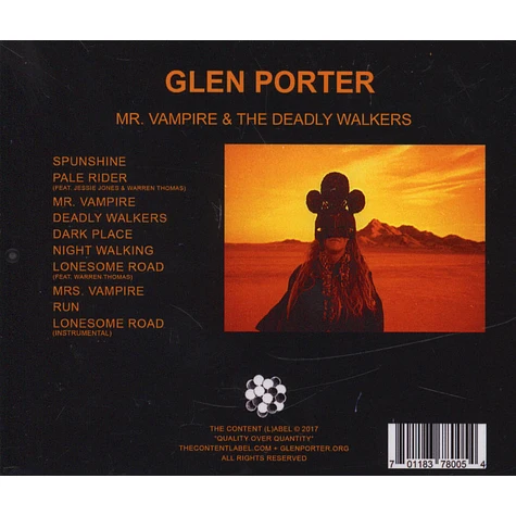 Glen Porter - Mr. Vampire & The Deadly Walkers
