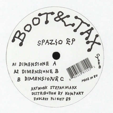 Boot & Tax - Spazio EP