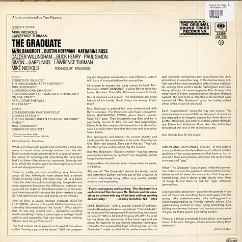 Simon & Garfunkel, Dave Grusin - The Graduate (OST)