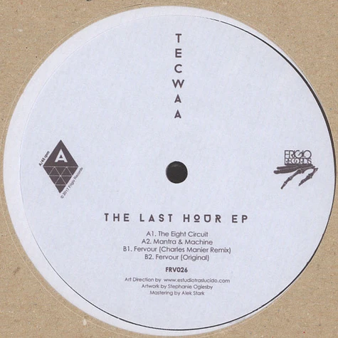 Tecwaa - The Last Hour EP Charles Manier Remix