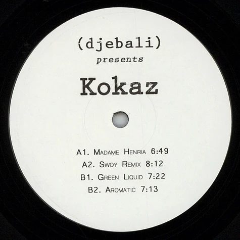 Djebali presents Kokaz - EP Swoy Remix