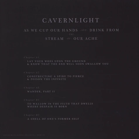 Cavernlight - As We Cup Our Hands And Drink From The Stream Of Our Ache