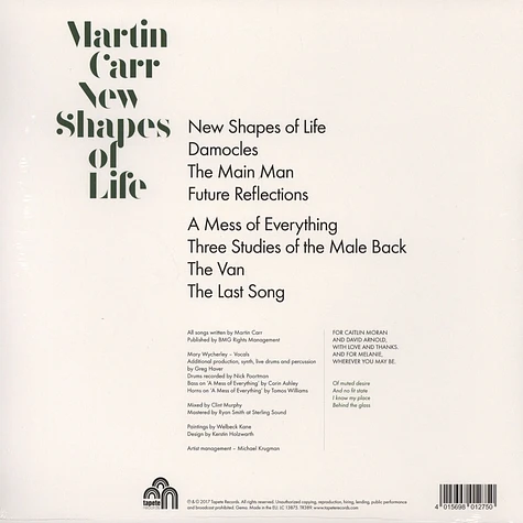 Martin Carr - New Shapes Of Life