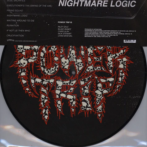 Power Trip - Nightmare Logic Picture Disc Edition