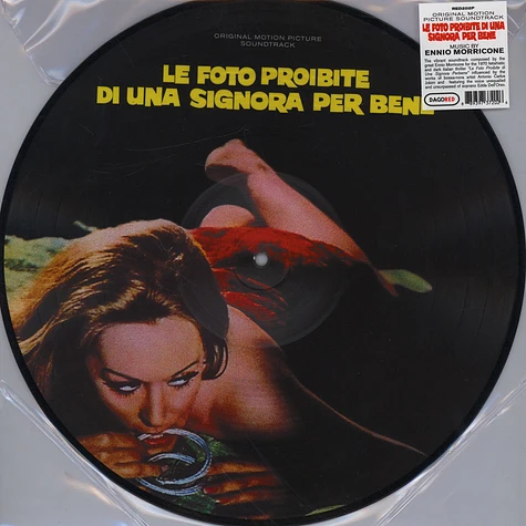 Ennio Morricone - OST Le Foto Proibite Di Una Signora Per Bene Picture Disc Edition