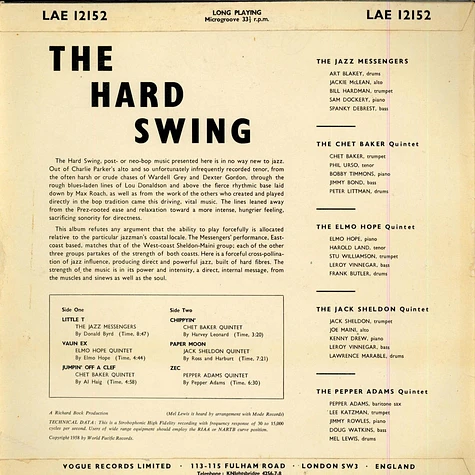 V.A. - The Hard Swing