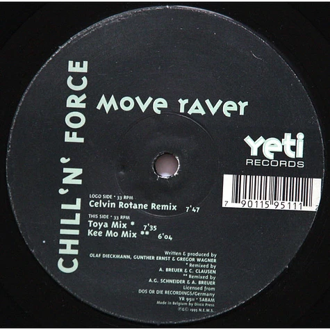 Chill 'N' Force - Move Raver