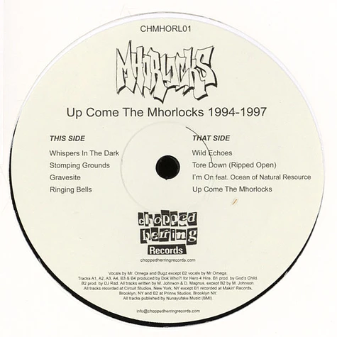 Mhorlocks - Up Come The Mhorlocks 1994 - 1997