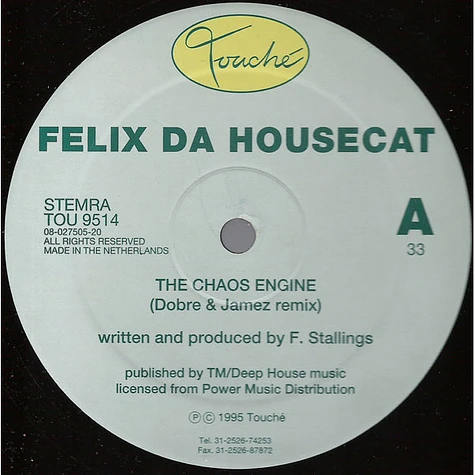 Felix Da Housecat - The Chaos Engine