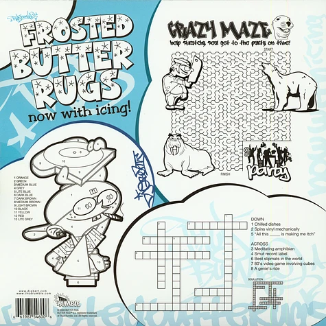 Frosted Butter Rugs - Classic Beedle Slipmat