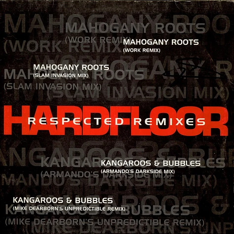 Hardfloor - Respected Remixes