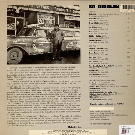 Bo Diddley - His Greatest Sides: Volume One