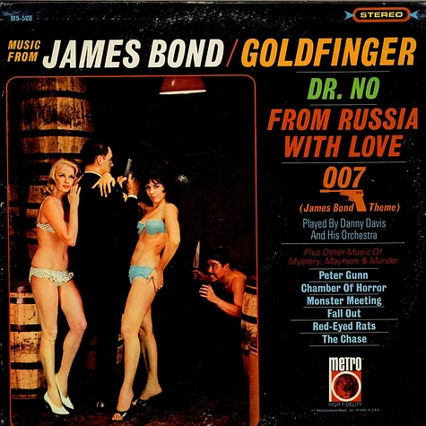 V.A. - Music From The James Bond Motion Pictures (Plus Other Music Of Mystery And Murder)