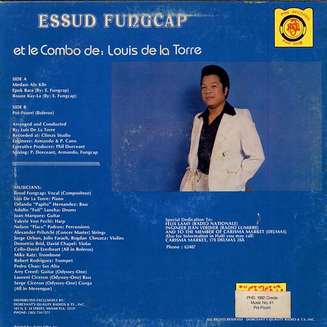 Essud Fungcap - Et Le Combo De Luis De La TORRE.