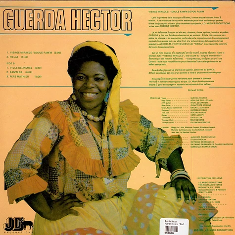 Guerda Hector - Vierge Miracle "Doule Fam'm Ce Pou Fam'm"