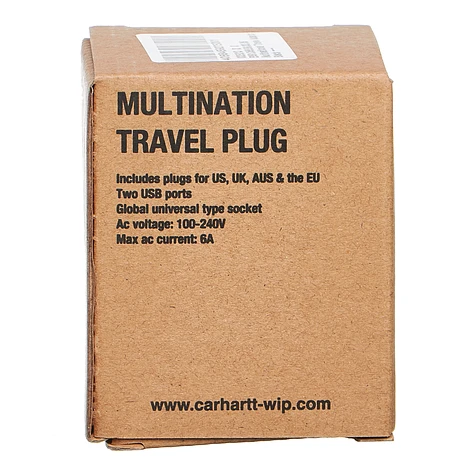 Carhartt WIP - Multinational Travel Adaptor