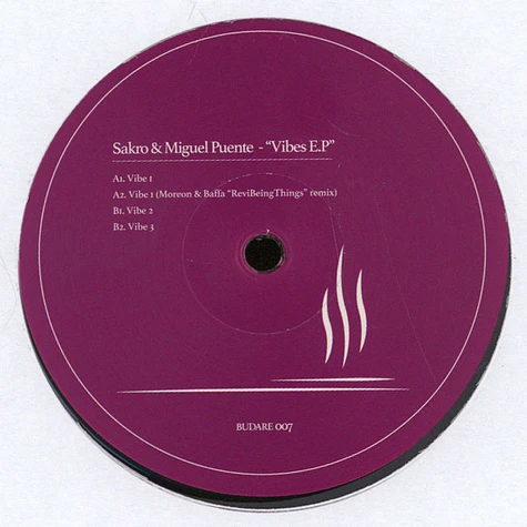 Sakro & Miguel Puente - Vibes EP Moreon & Baffa Remix