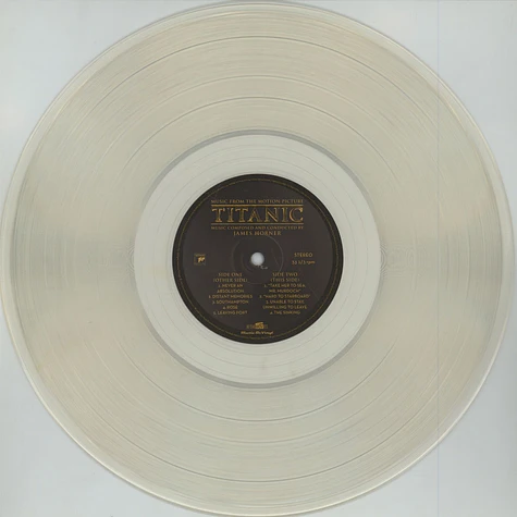 V.A. - OST Titanic 20th Anniversary Transparent Vinyl Edition