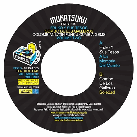 V.A. - Colombian Latin Funk & Cumbia Gems Volume Two