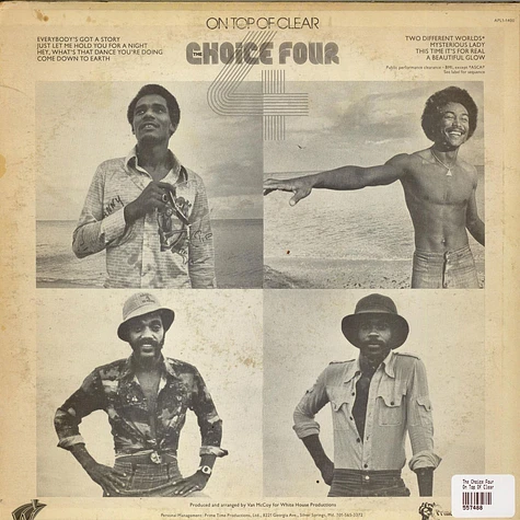The Choice Four - On Top Of Clear
