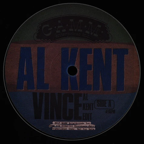 Al Kent - Vince / Esther