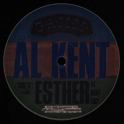 Al Kent - Vince / Esther