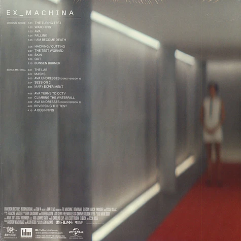 Geoff Barrow & Ben Salisbury - OST Ex Machina Silver Vinyl Edition