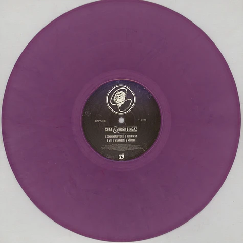 Spax & Brisk Fingaz - Wahrheit EP Purple Vinyl Edition