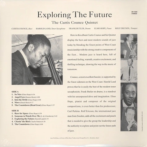 The Curtis Counce Quintet - Exploring The Future